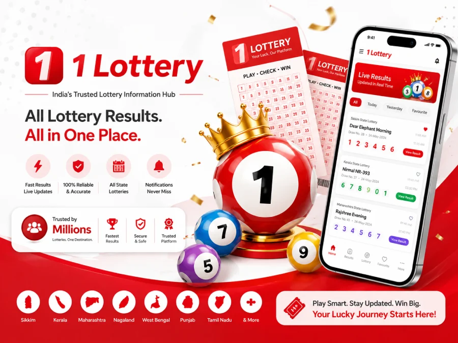 1 Lottery WinGo भविष्यवाणी, Kerala Lottery और Dear Lottery परिणाम